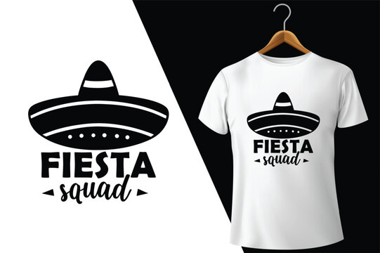 Fiesta Squad T-Shirt Design  
