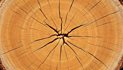 Stunning Cross Section Tree Trunk Texture Image