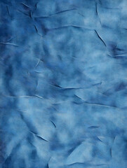 Naklejka premium Textured blue background with abstract wrinkled effect ideal for artistic designs : Generative AI