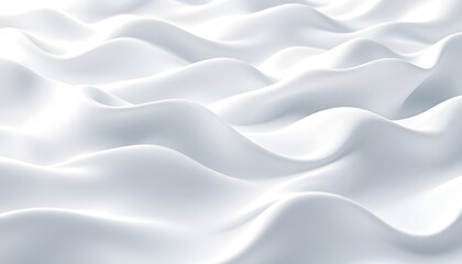 Abstract White Wave Background Texture Image