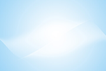 Abstract light blue background with shape freeform curved wavy and copy space.