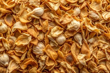 Crispy Fried Garlic Flakes