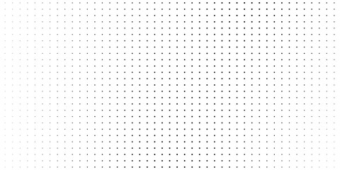 Set of halftone dots gradient pattern texture isolated on white background. Straight dotted spots using halftone circle dot raster texture. Vector blot half tone collection.