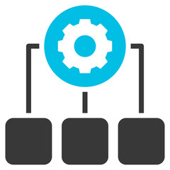 Field Specific Glyph Blue Grey Icon