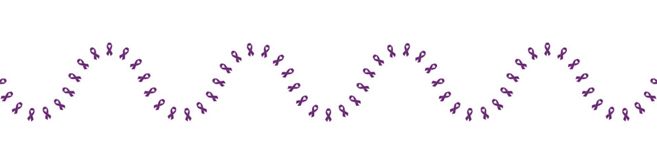 vector icon of a ribbon symbolizing World Cancer Day, promoting awareness, prevention, and support for cancer patients. Ideal for health campaigns, events, and educational materials.