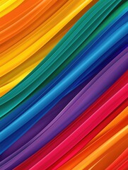 Vibrant Paper Art Abstract Design