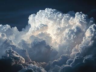 Naklejka premium Abstract white color thunderstorm design for overlays, electricity, background