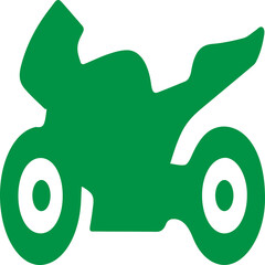 The motorbike design with color