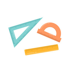 Set of Ruler for School Supplies