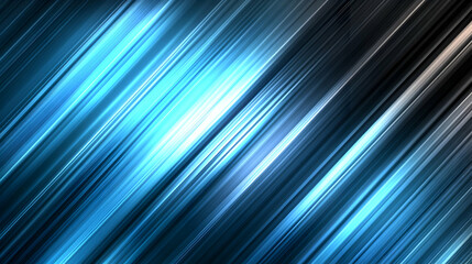 Abstract blue diagonal lines background; website design