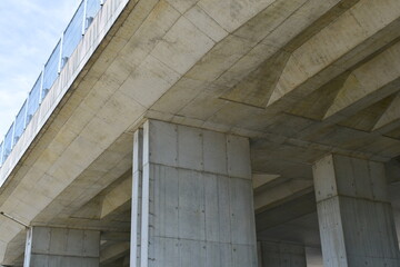 Under the elevated road