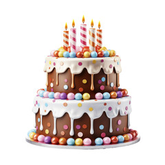 Beautiful and nice birthday cake 