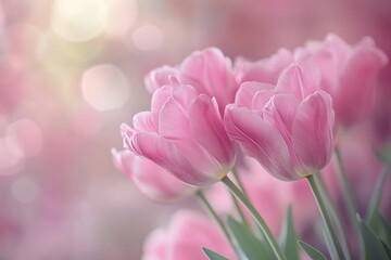 Fototapeta premium Pink bouquet