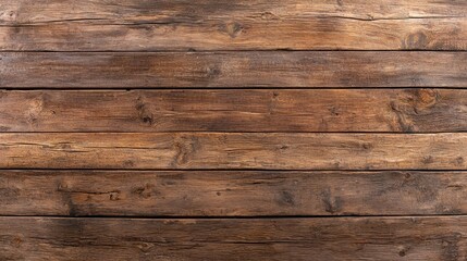 Fototapeta premium Wooden wall with detailed brown wood texture showcasing natural patterns and grains