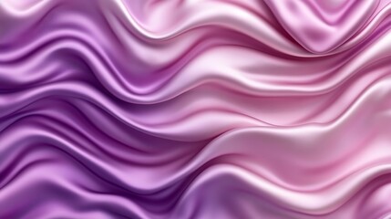 Obraz premium Elegant Draped Fabric Soft Pink Purple Hues