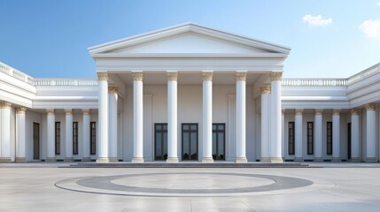 Obraz premium Grand Classical Building Facade