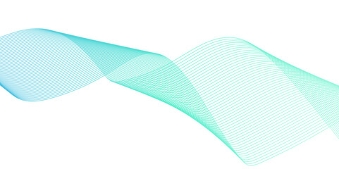 Abstract frequency wave blue line vector business texture. Pattern line blend curve flow futuristic. Modern background futuristic energy sound waves technology concept white background.