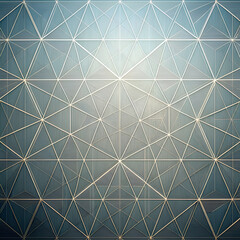 Obraz premium Geometric Pattern with Gold Lines on Blue Background. Abstract Art