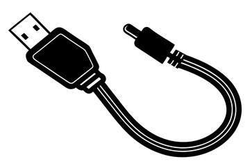 usb cabol silhouette