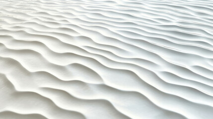 Obraz premium Gentle waves of white sand create serene and calming landscape