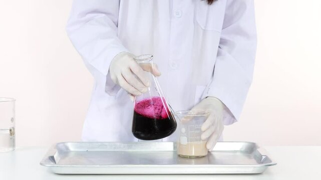Hydrogen Peroxide Decomposition Science Experiment