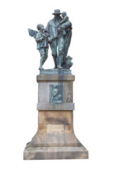 Monument of Jozef Israëls (circa 1916) by Abraham Hesselink, Groningen