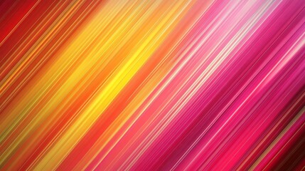 Abstract diagonal lines in vibrant pink, orange, and yellow hues.