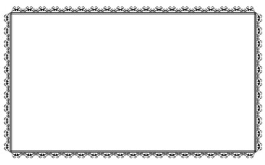 豪華な装飾フレーム素材