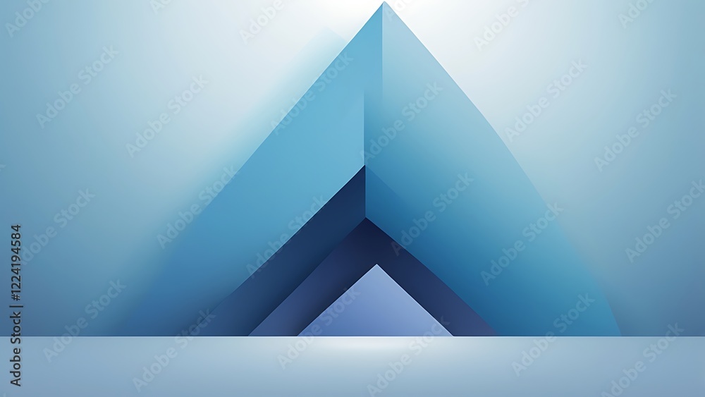 Aufkleber digital artwork featuring a minimalist and abstract style showcases a gradient background transition
