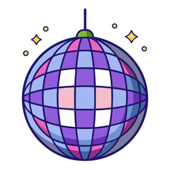 disco ball icon design