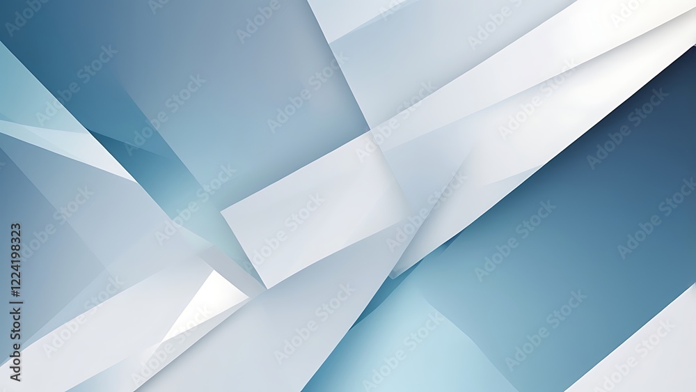 Aufkleber digital abstract artwork featuring a geometric style with a focus on sharp, angular shapes consists 