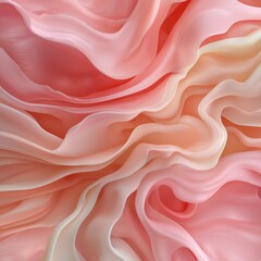 Abstract pink and peach fabric texture background