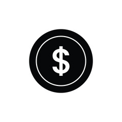 Design dollar icon coin