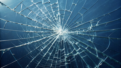 Fototapeta premium broken glass 