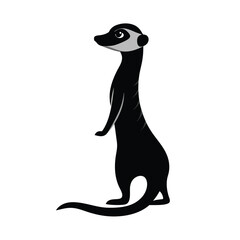 silhouette of a penguin vector Illustration