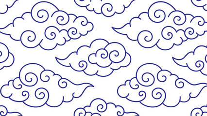 Celestial Drift A Harmonious and Dreamlike Abstract Background Illustrating the Gentle Motion of Wind, Clouds, Ocean Waves, and the Infinite Flow of Air and Water