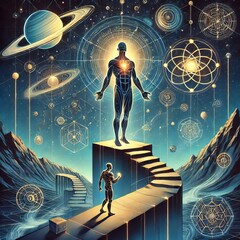 Obraz premium Delve into your personal philosophy of life understanding the pr