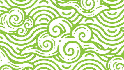 Celestial Drift A Harmonious and Dreamlike Abstract Background Illustrating the Gentle Motion of Wind, Clouds, Ocean Waves, and the Infinite Flow of Air and Water