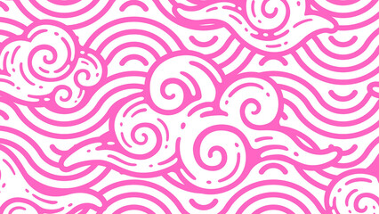 Celestial Drift A Harmonious and Dreamlike Abstract Background Illustrating the Gentle Motion of Wind, Clouds, Ocean Waves, and the Infinite Flow of Air and Water