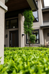 Modern Home Exterior: Contemporary Architecture and Landscaping Design