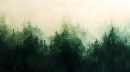 Fototapeta premium A gradient from muted olive to soft cream tones.