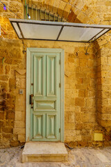 Fototapeta premium Typical door, old city of Jaffa