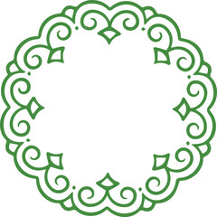 Beautiful flower art and mandala vector design