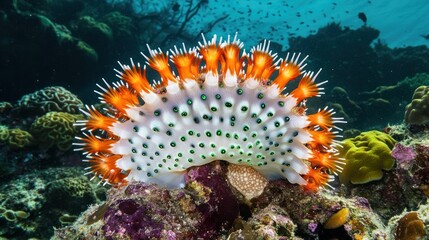 Coral reef invertebrate underwater ocean wildlife