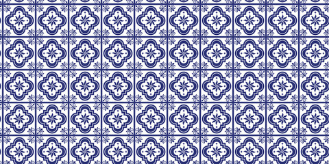 Decorative tiles blue seamless pattern, seamless pattern, decoration pattern, floors pattern,