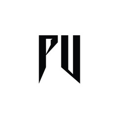 PV monogram logo design letter text name symbol monochrome logotype alphabet character simple logo