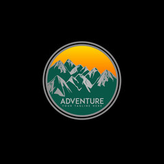 Obraz premium Explorer Adventure Logo Vector Design, Sign, Icon, Badge Template.