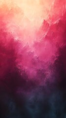Fototapeta premium A gradient of neon pink blending into a muted olive green.