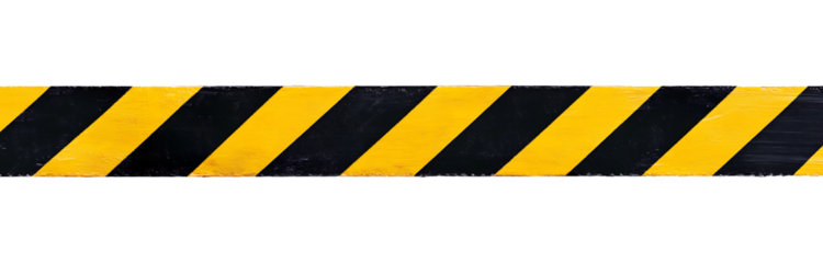 Black and yellow diagonal stripes warning sign