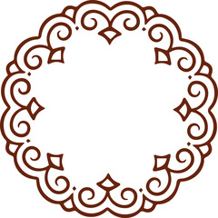 Beautiful flower art and mandala vector design